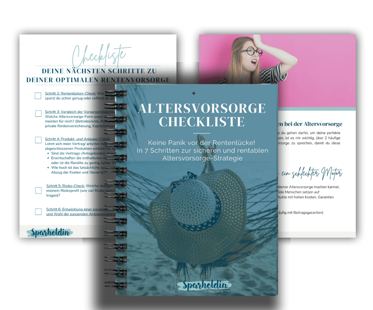 Creatives Sparheldin (1300 × 1080 px) (7) Altersvorsorge Checkliste